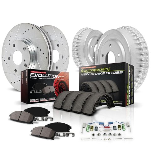 Power Stop 12-17 Chevrolet Sonic Front and Rear Z23 Evolution Brake Kit (1x psbK5550, 1x psbKOE15472DK)