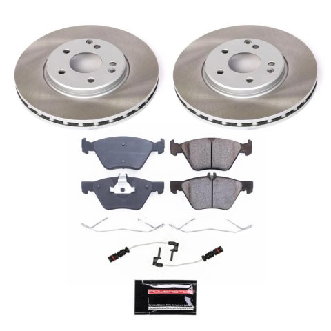 Power Stop 04-08 Chrysler Crossfire Front and Rear Semi-Coated Rotor Kit (1x psbSC2926, 1x psbSC368)