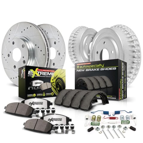 Power Stop 04-05 Chevrolet Classic Front and Rear Z26 Street Brake Kit (1x psbK1551-26, 1x psbKOE15340DK)