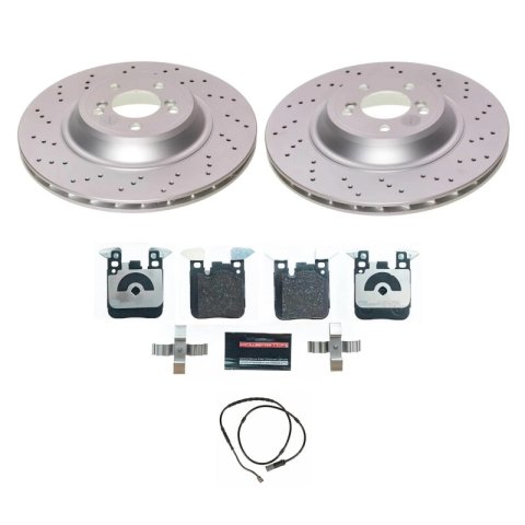 Power Stop 16-18 BMW M2 Front and Rear Eurostop Brake Kit (1x psbESK7019, 1x psbESK7446)