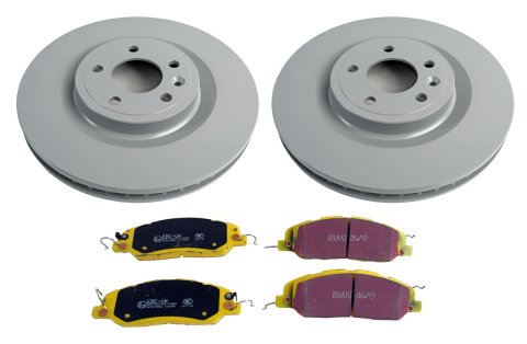 EBC S12 Brake Pad and Rotor Kit (1x ebcRK7546, 1x ebcDP31868C)