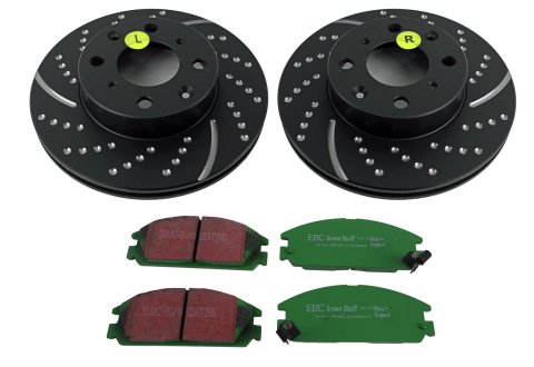 EBC S10 Brake Pad and Rotor Kit (1x ebcGD297, 1x ebcDP2623)