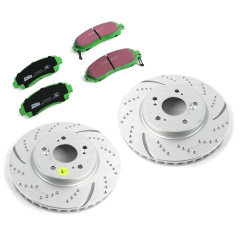 EBC S3 Brake Pad and Rotor Kit (1x ebcGD7489, 1x ebcDP61743)
