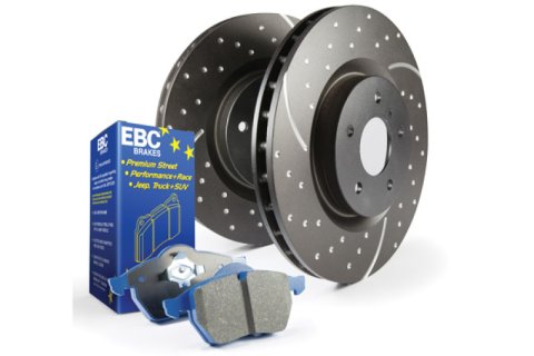 EBC S6 Brake Pad and Rotor Kit (1x ebcGD7305, 1x ebcDP51140NDX)
