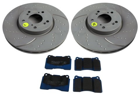 EBC S6 Brake Pad and Rotor Kit (1x ebcDP51210NDX, 1x ebcGD7259)