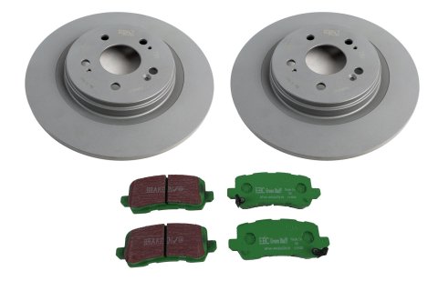 EBC S14 Brake Pad and Rotor Kit (1x ebcDP63018, 1x ebcRK7791)