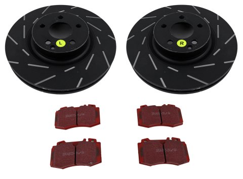 EBC S4 Brake Pad and Rotor Kit (1x ebcUSR7789, 1x ebcDP31363C)