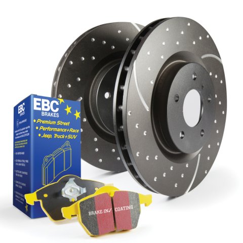 EBC S5 Brake Pad and Rotor Kit (1x ebcDP42262R, 1x ebcGD7805)