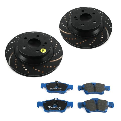 EBC S6 Brake Pad and Rotor Kit (1x ebcDP51491NDX, 1x ebcGD7396)