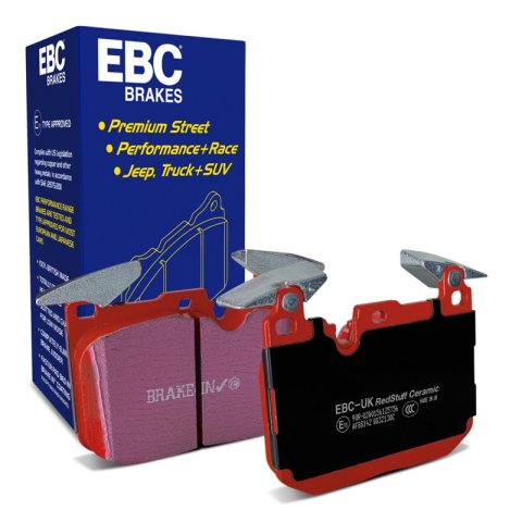 EBC 14+ BMW M3 Redstuff Pads & Turbo GD Rotors (1x ebcGD2064R, 1x ebcDP32130C)