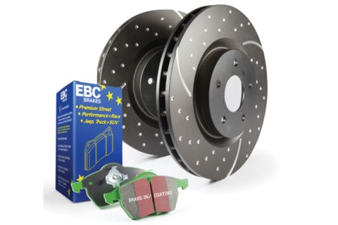 EBC S10 Brake Pad and Rotor Kit (1x ebcDP22358, 1x ebcGD7793)