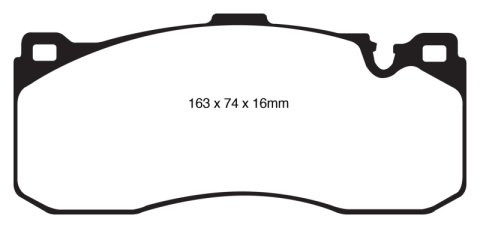 EBC S2 Brake Pad and Rotor Kit (1x ebcDP21995, 1x ebcUSR1684)