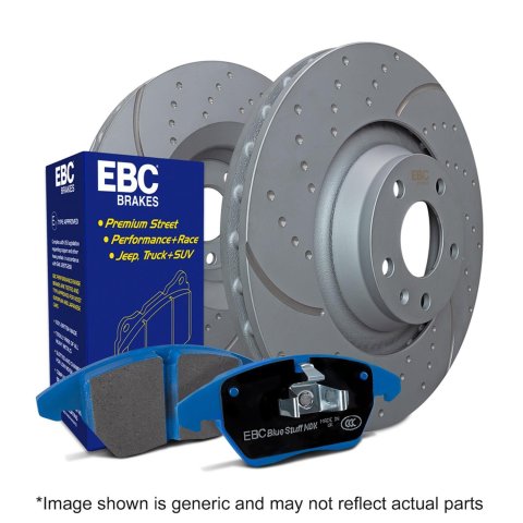 EBC S6 Brake Pad and Rotor Kit (1x ebcGD7392, 1x ebcDP51774NDX)