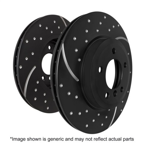 EBC S5 Brake Pad and Rotor Kit (1x ebcGD7422, 1x ebcDP42438R)
