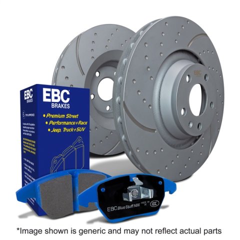 EBC S6 Brake Pad and Rotor Kit (1x ebcGD1326, 1x ebcDP52162NDX)
