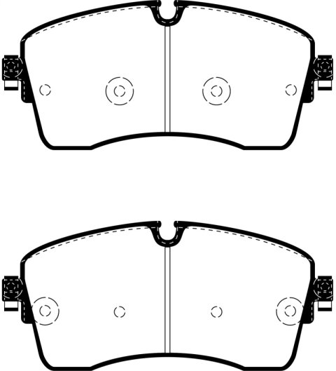 EBC S3 Brake Pad and Rotor Kit (1x ebcDP62385, 1x ebcGD2218)