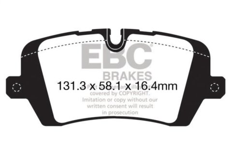 EBC S20 Brake Pad and Rotor Kit (1x ebcUD1692, 1x ebcUD2133, 1x ebcRK2218, 1x ebcRK2219)