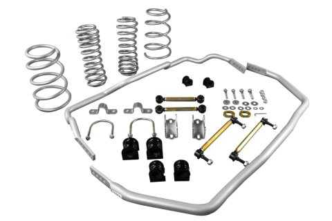 Whiteline Ford Mustang GT S197 Grip Series Stage 1 Kit (1x whlBFF55Z, 1x whlBFR65Z, 1x whlWSK-FRD005)