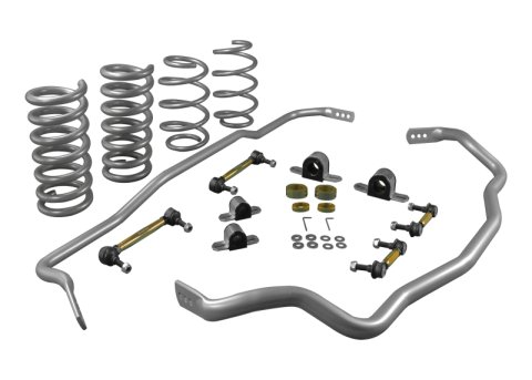 Whiteline Ford Mustang GT S550 Grip Series Stage 1 Kit (1x whlKLC198, 1x whlKLC179, 1x whlBFR68Z, 1x whlBFF95Z, 1x whlWSK-FRD006)