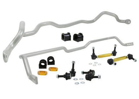 Whiteline 03-06 Mitsubishi Lancer EVO / 05-06 EVO MR/RS Front & Rear Sway Bar Kit w/24mm Rear (Bundled Kit)