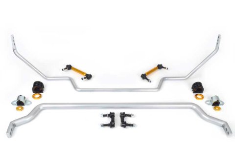 Whiteline 09-17 Nissan GT-R (Premium) / 12-16 GT-R Black Edition Front and Rear Swaybar Kit (1x whlBNF40Z, 1x whlBNR36XZ, 1x whlKLC172, 1x whlKLC173)
