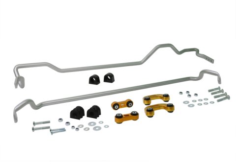 Whiteline 02-03 Subaru Impreza WRX Front & Rear Sway Bar Kit (1x whlBSF12Z, 1x whlKLC31, 1x whlBSR33Z)