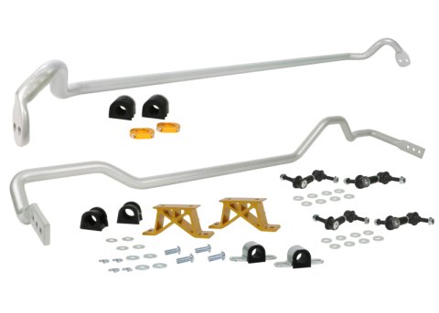 Whiteline 06-07 Subaru WRX STi Front and Rear 24mm Swaybar Kit (2x whlKLC139, 1x whlKBR21-24, 1x whlBSF33XZ, 1x whlBSR37XZ)