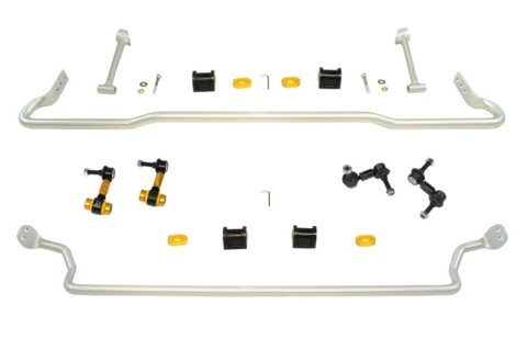 Whiteline 08-10 Subaru WRX Front And Rear Sway Bar Kit 22mm (1x whlKLC139, 1x whlKLC182, 1x whlBSF30Z, 1x whlBSR49XZ)