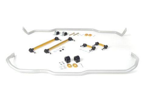 Whiteline 08-13 Volkswagen GTI Front and Rear Swaybar Assembly Kit (1x whlBWF19XZ, 1x whlBWR20XZ, 1x whlKLC141, 1x whlKLC167A)