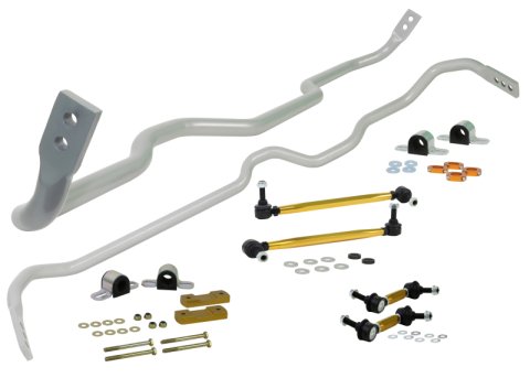 Whiteline 12-13 Volkswagen Golf R Front & Rear Sway Bar Kit (1x whlBWF20XZ, 1x whlBWR21XZ, 1x whlKLC141, 1x whlKLC167A)