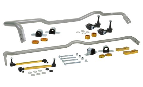 Whiteline 15-18 Volkswagen Golf R Front & Rear Sway Bar Kit (1x whlKLC202, 1x whlBWF22Z, 1x whlBWR25XZ, 1x whlKLC167A)