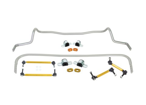 Whiteline 14-16 Mazda Mazda 3 Front & Rear Sway Bar Kit (1x whlKLC102, 1x whlBMR66Z, 1x whlBMF66Z, 1x whlKLC140-295)