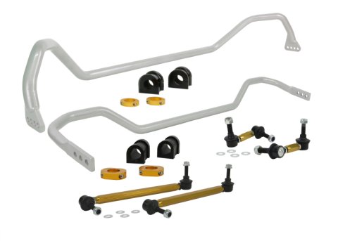 Whiteline 08-09 Pontiac G8 / G8 GT (Incl. 2009 G8 GXP) Front & Rear Sway Bar Kit (1x whlBHR82XZ, 1x whlKLC144, 1x whlKLC176, 1x whlBHF62XZ)