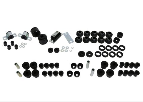 Whiteline 80-86 Jeep CJ5/CJ7 Essential Front and Rear Vehicle Kit (Bundled Kit)