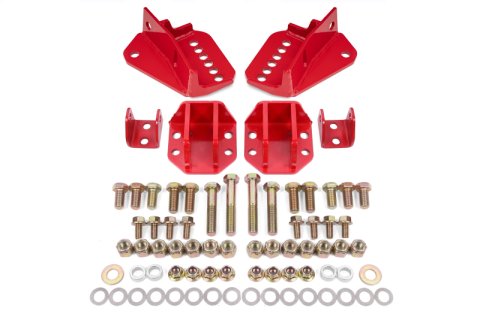 BMR 64-72 GM A-Body Rear Coilover Conversion Kit - Red