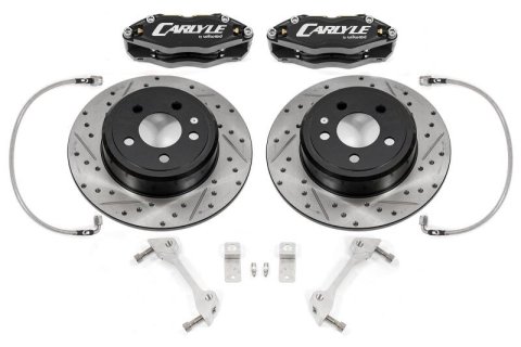 BMR 08-23 Dodge Challenger 15in Conversion Kit w/ Black Calipers (1x bmrRSK119H, 1x bmrSPN110, 1x bmrDBK110)