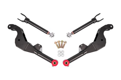 BMR 08-09 Pontiac G8 / 14-17 Chevrolet SS 15in Conversion Kit w/ Solid Rotors & Black Calipers (1x bmrDBK350, 1x bmrRSK309H)
