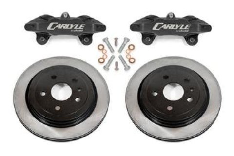 BMR 08-14 Cadillac CTS-V 15in Conversion Kit w/ Solid Rotors & Black Calipers (1x bmrRSK629, 1x bmrDBK350)