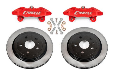 BMR 15-19 Cadillac CTS-V 15in Conversion Kit w/ Solid Rotors & Red Calipers (1x bmrRSK639, 1x bmrDBK351)