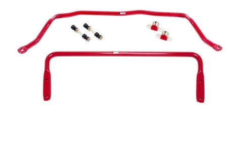 BMR 91-96 Chevrolet Impala SS / Caprice Sway Bar Package - Red (1x bmrSB006R, 1x bmrXSB003R)