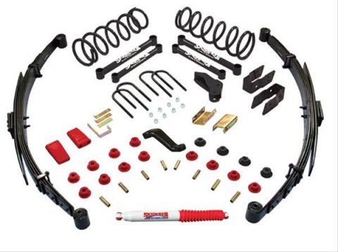 Skyjacker 5" SYS, 2010 DODGE 2500 4WD (1x skyD45, 2x skyDR174S, 1x skyD4513S, 1x skyD45510)