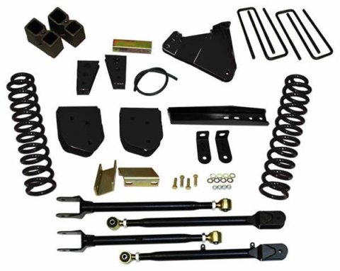Skyjacker 6"KIT,11 F250 4WD/DSL W/LKS (1x skyF58484LU, 1x skyF11651, 1x skyF565V)