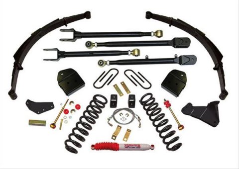Skyjacker 4"SYS,05 F350 4WD/GAS W/LKS (1x skyF540, 2x skyFR94S, 1x skyF5451SH, 1x skyF58484LU)