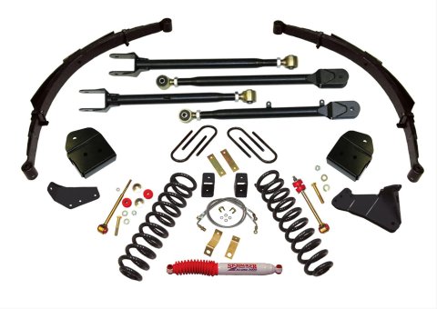 Skyjacker 4"SYS,05 F250 4WD/DSL W/LKS (2x skyFR94S, 1x skyF5451S, 1x skyF58484LU, 1x skyF545V)