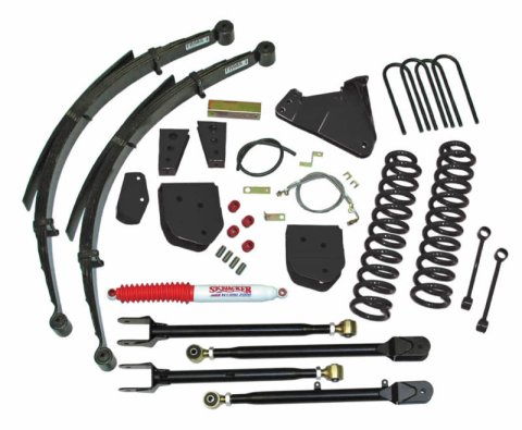 Skyjacker 8.5"SYSTEM,05F250 W/DIESEL (2x skyFR98S, 1x skyF5852AS, 1x skyF58484LU, 1x skyF585V)
