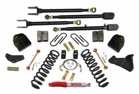 Skyjacker 4"KIT,08 F350 4WD/GAS W/LKS (1x skyF540, 1x skyF58484LU, 1x skyF8451H)