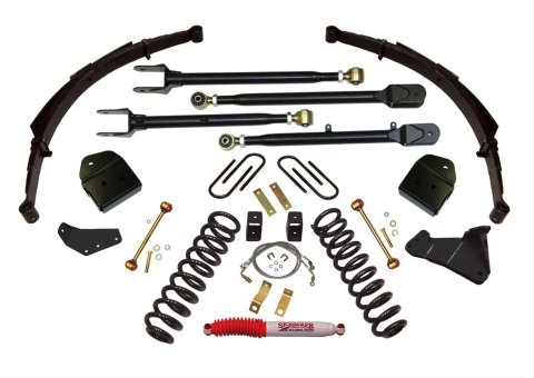 Skyjacker 4"SYS,08 F250 4WD/DSL W/LKS (2x skyFR84S, 1x skyF8451S, 1x skyF58484LU, 1x skyF545V)