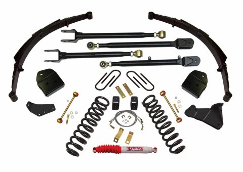 Skyjacker 4"SYS,08 F350 4WD/DSL W/LKS (2x skyFR84S, 1x skyF58484LU, 1x skyF8451SH, 1x skyF545V)
