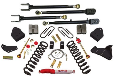 Skyjacker 6"KIT,08 F350 4WD/DSL W/LKS (1x skyF58484LU, 1x skyF8651H, 1x skyF565V)