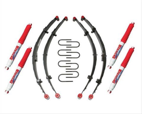 Skyjacker Suspensions - Suspension Leveling & Lift Kits for 1976-1983 CJ5, 1976-1986 CJ7, 1981-1985 SCRAMBLER J41BKH 1976 1986 Jeep CJ 4WD 4" Sport Series System